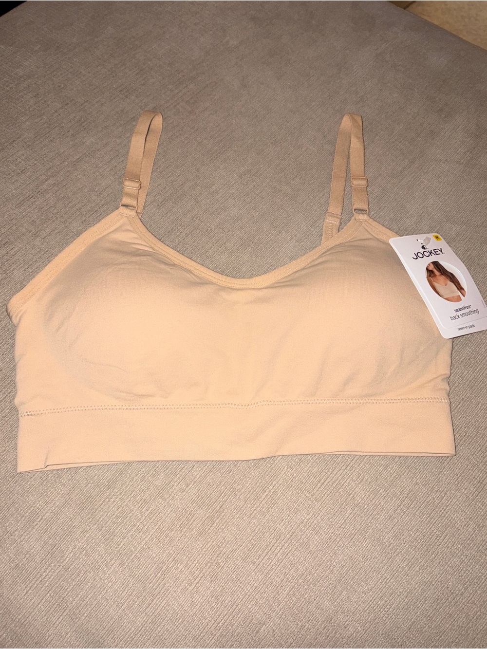 Jockey Womens Bra Sz M, NWT,  Seam Free, Wire Free